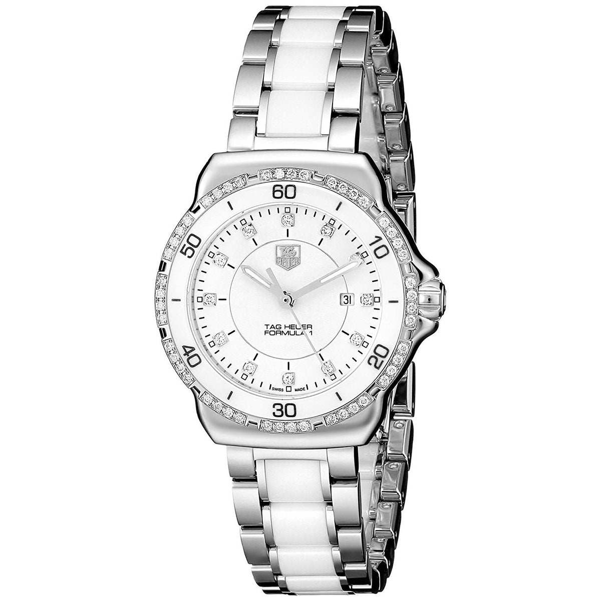 Tag Heuer Women&#39;s WAH1313.BA0868 Formula One Diamond Two-Tone Stainless Steel Watch
