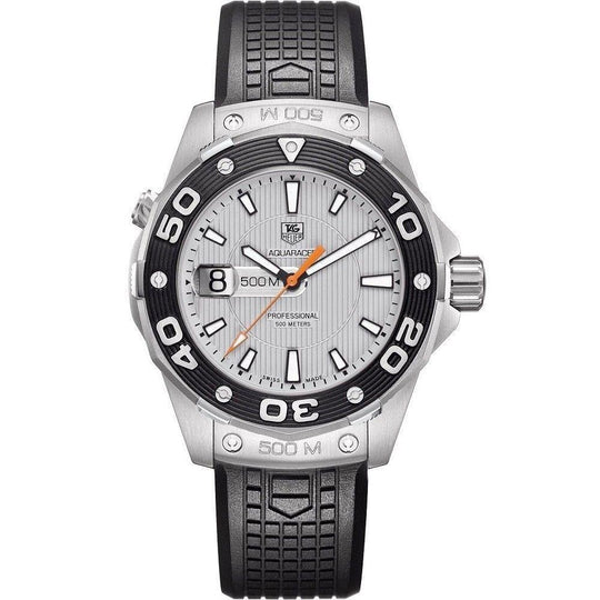 Tag Heuer Men's WAJ1111.FT6015 Aquaracer Black Rubber Watch