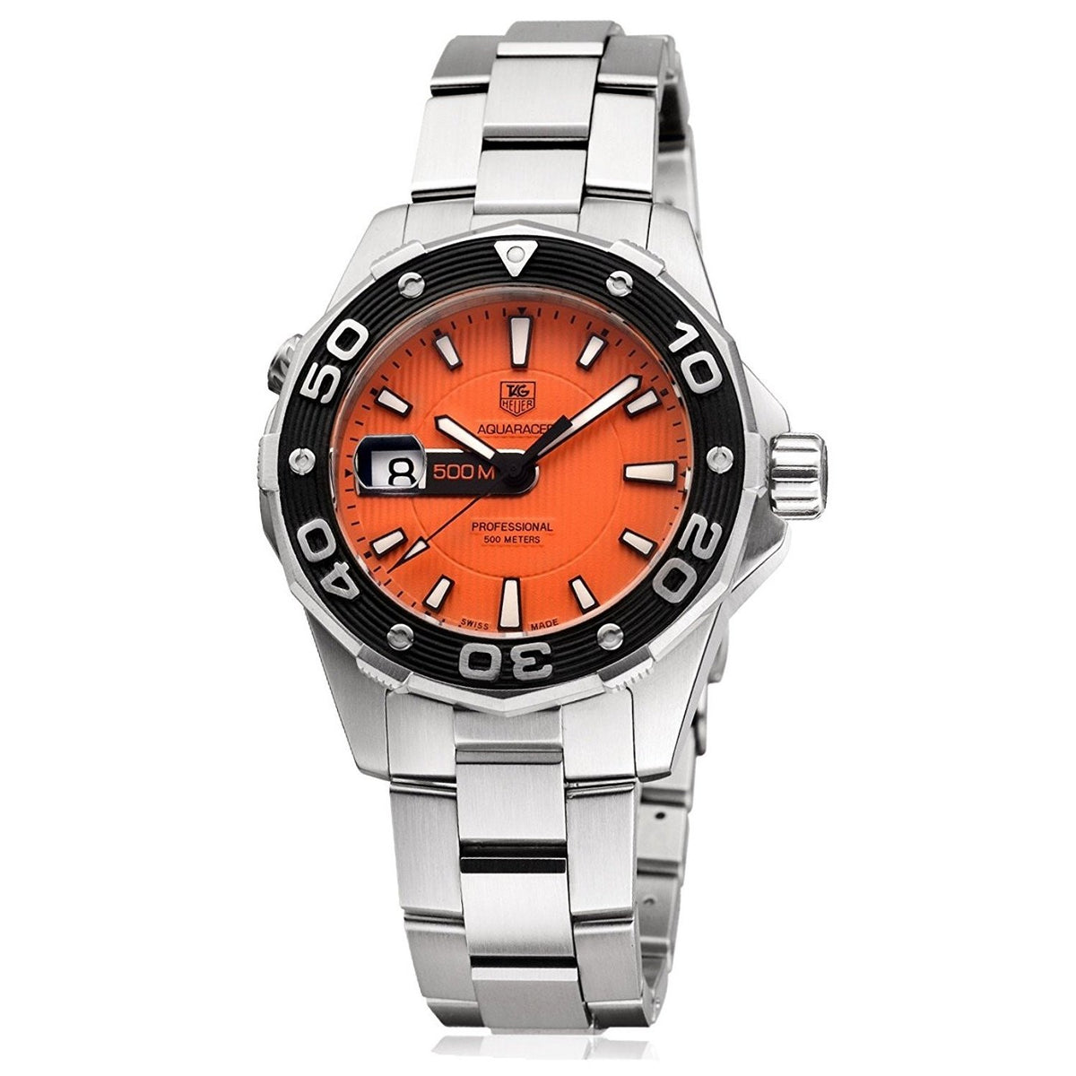 Tag Heuer Men&#39;s WAJ1113.BA0870 Aquaracer Automatic Stainless Steel Watch