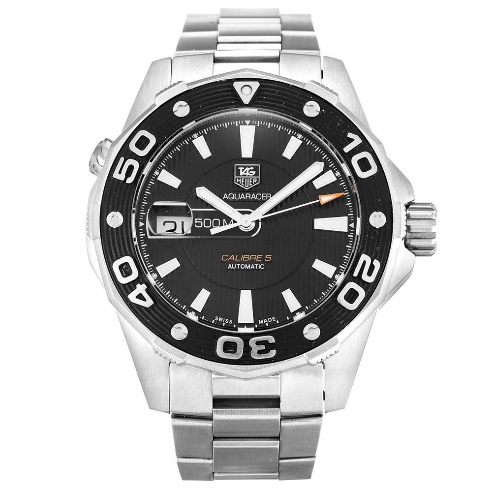 Tag Heuer Men&#39;s WAJ2110.BA0870 Aquaracer Automatic Stainless Steel Watch