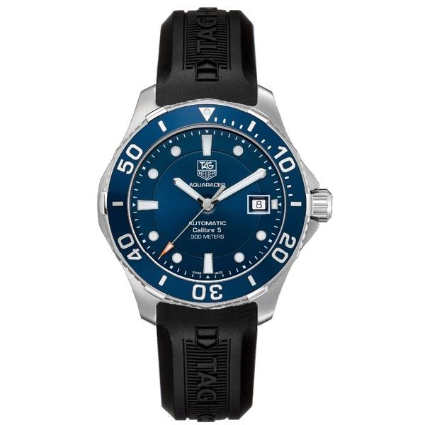 Tag Heuer Men&#39;s WAN2111.FT8010 Aquaracer Automatic Black Rubber Watch