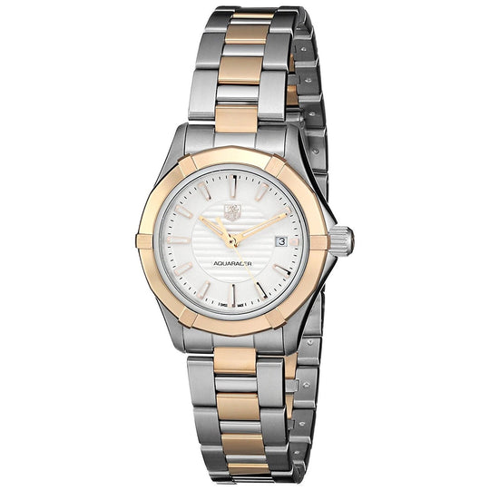 Tag Heuer Women's WAP1450.BD0837 Aquaracer 18kt Rose Gold Two-Tone Stainless Steel Watch