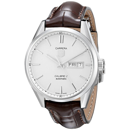 Tag Heuer Men's WAR201B.FC6291 Carrera Automatic Brown Leather Watch