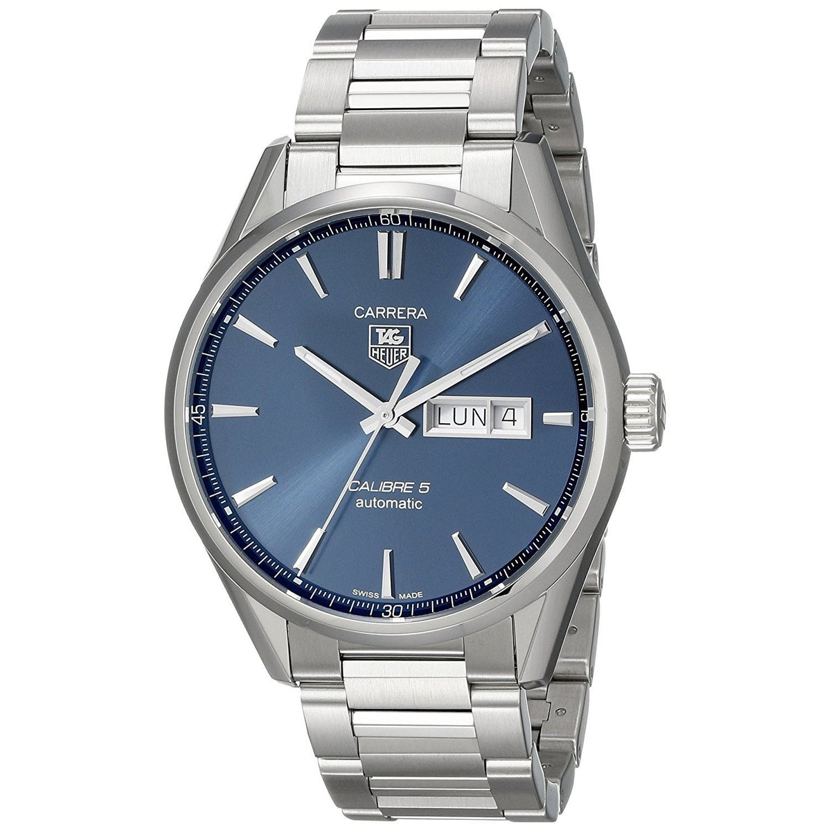 Tag Heuer Men&#39;s WAR201E.BA0723 Carrera Automatic Stainless Steel Watch