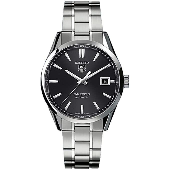 Tag Heuer Men's WAR211A.BA0787 Carrera Calibre 5 Stainless Steel Watch