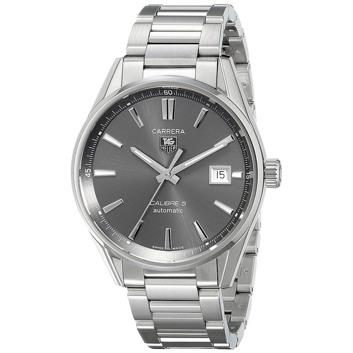 Tag Heuer Men&#39;s WAR211C.BA0782 Carrera Automatic Stainless Steel Watch