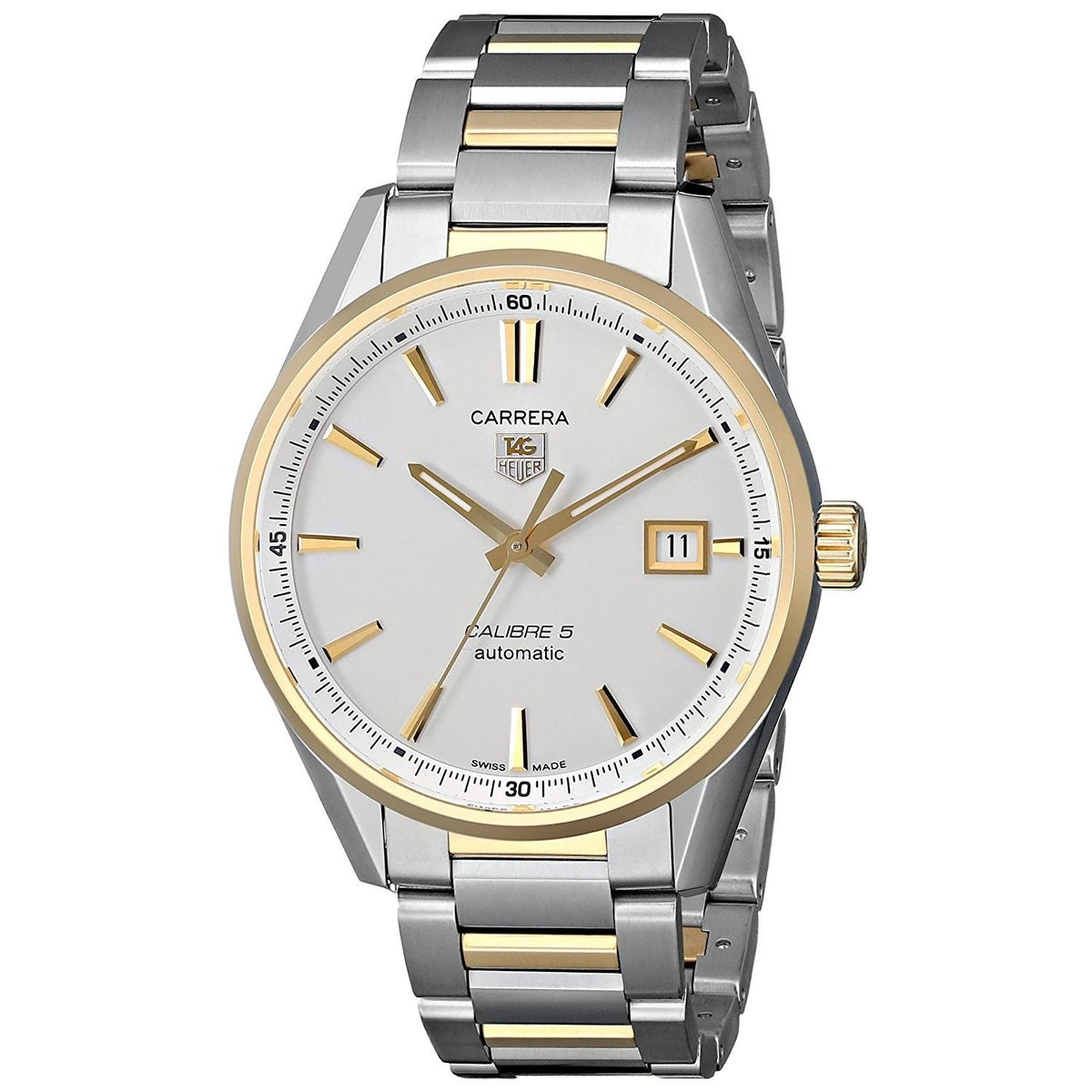 Tag Heuer Men&#39;s WAR215B.BD0783 Carrera Automatic Two-Tone Stainless Steel Watch