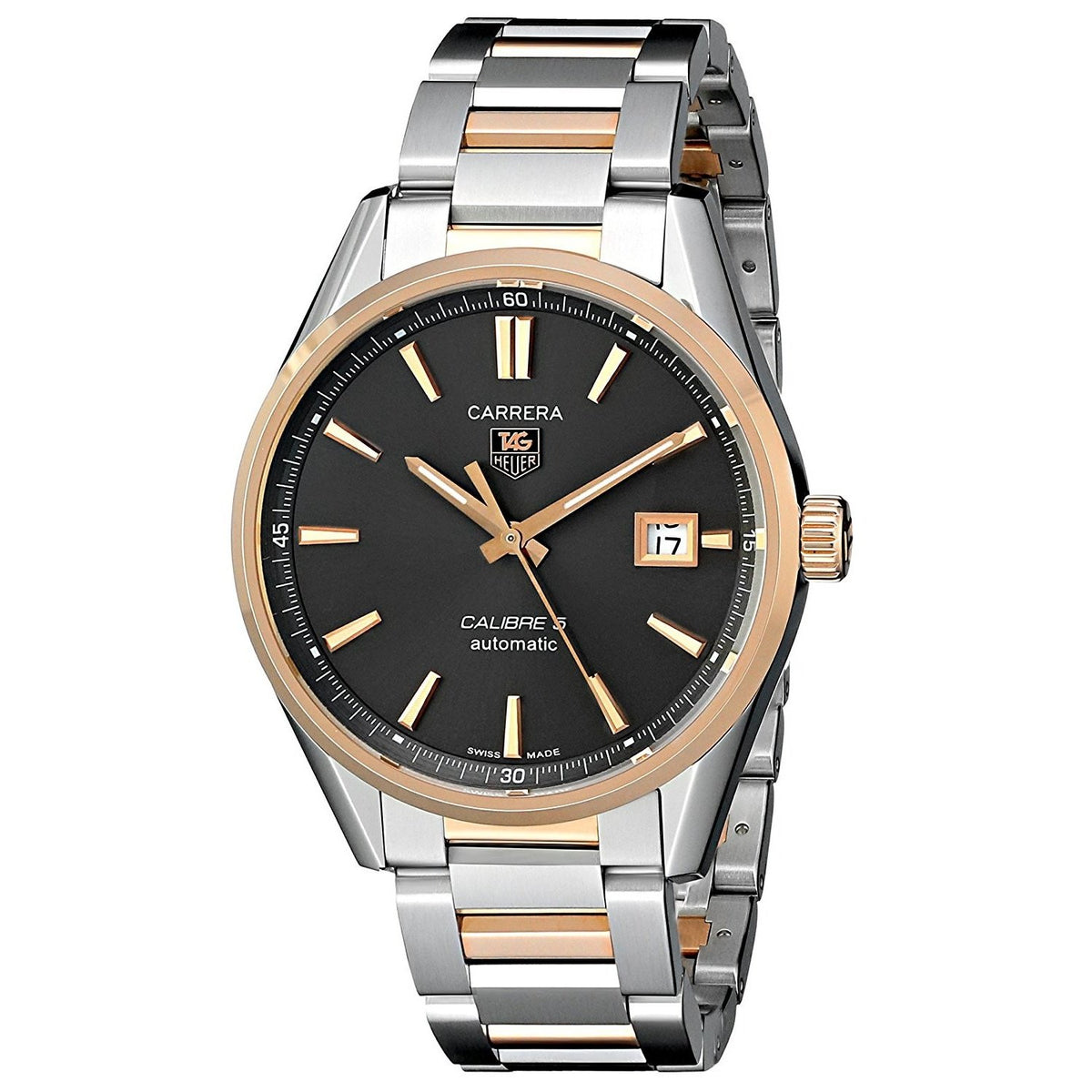Tag Heuer Men's WAR215E.BD0784 Carrera Automatic Two-Tone Stainless Steel Watch