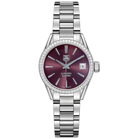 Tag Heuer Women's WAR2418.BA0776 Carrera Automatic Stainless Steel Watch