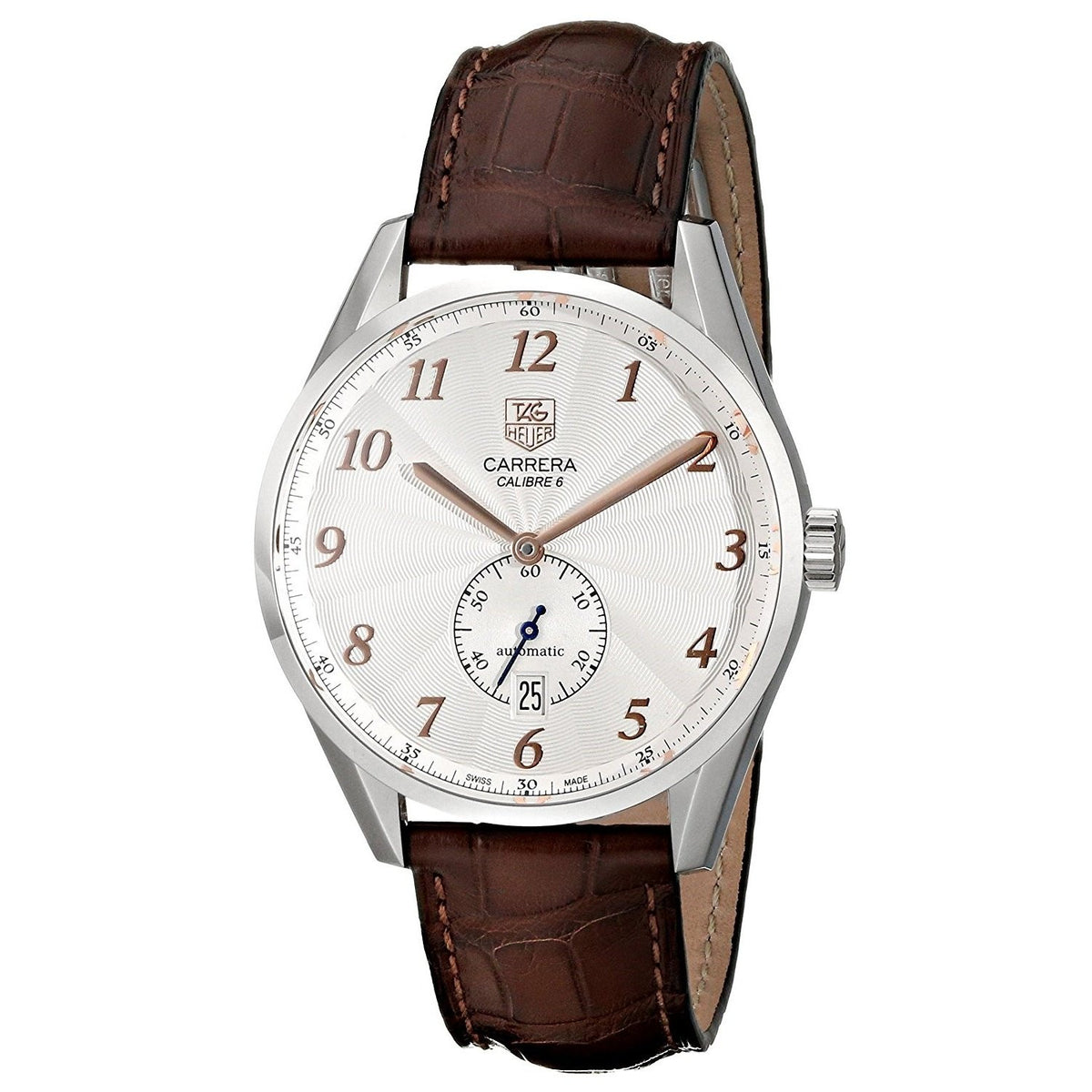 Tag Heuer Men&#39;s WAS2112.FC6181 Carrera Automatic Brown Leather Watch