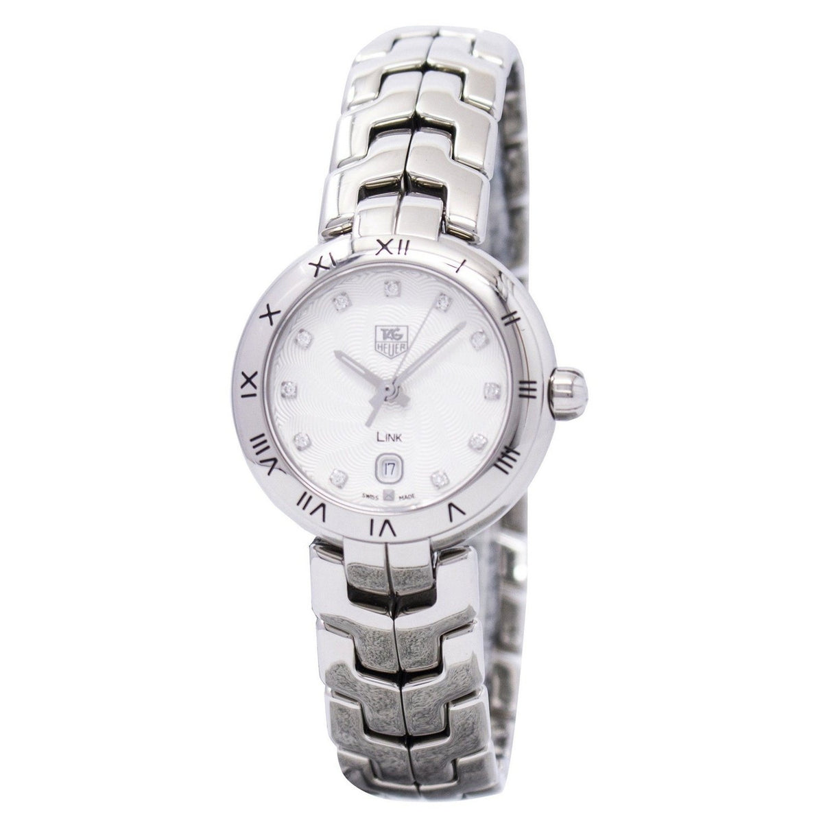 Tag Heuer Women&#39;s WAT1411.BA0954 Link Diamond Stainless Steel Watch