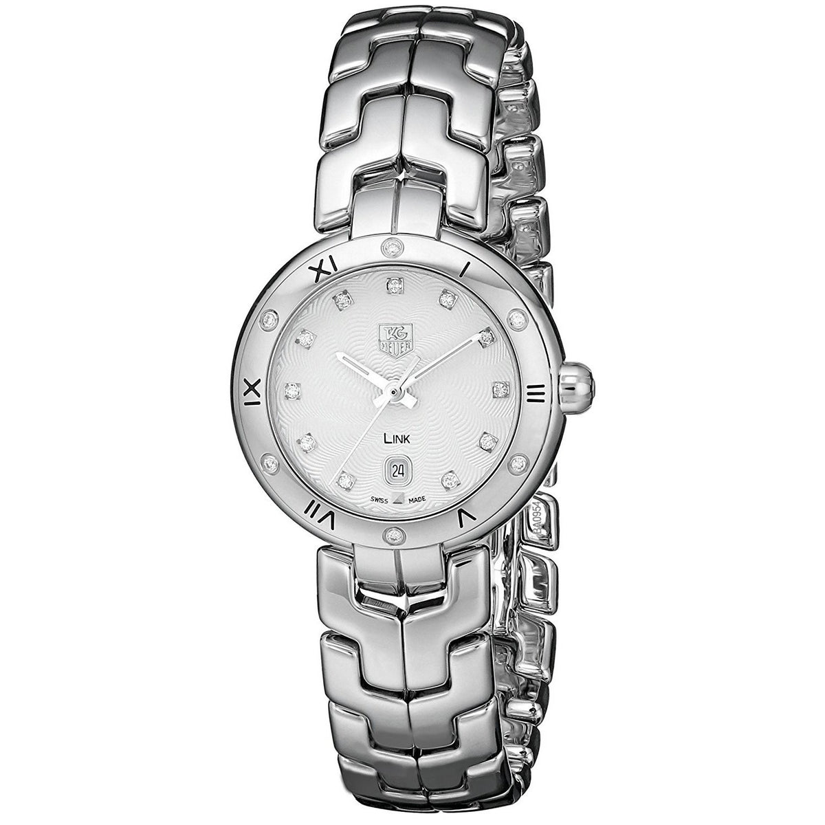 Tag Heuer Women&#39;s WAT1413.BA0954 Link Diamond Stainless Steel Watch