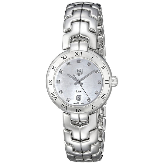 Tag Heuer Women's WAT1417.BA0954 Link Diamond Stainless Steel Watch