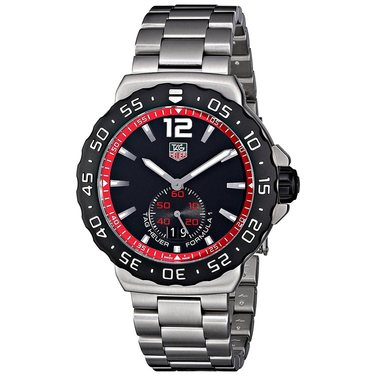 Tag Heuer Men&#39;s WAU1114.BA0858 Formula 1 Stainless Steel Watch