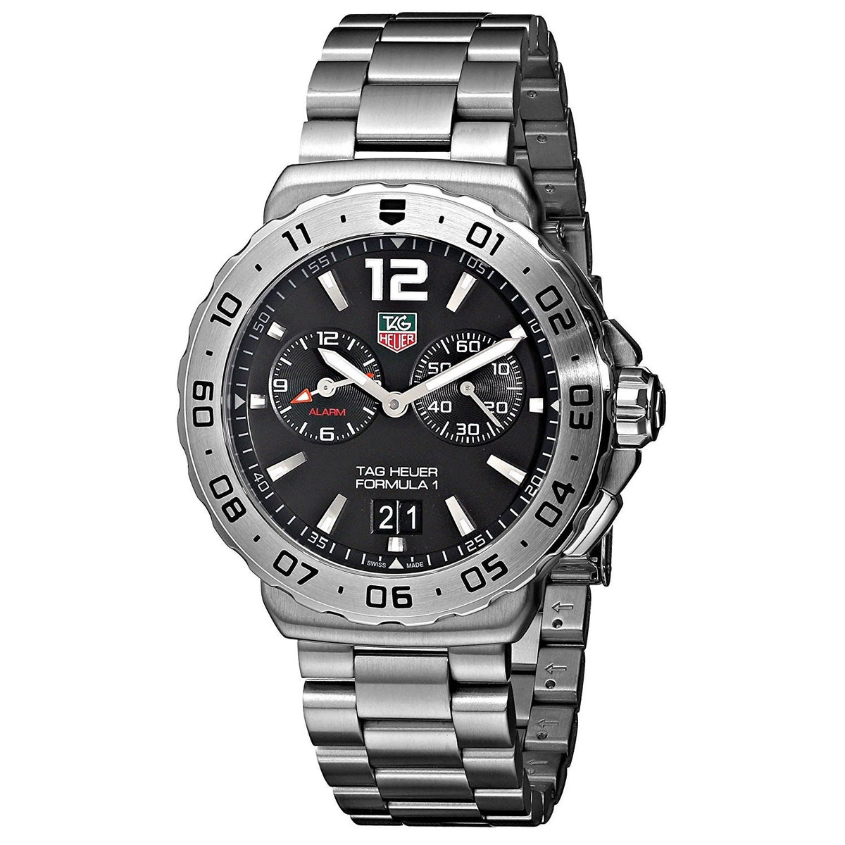 Tag Heuer Men&#39;s WAU111A.BA0858 Formula 1 Chronograph Stainless Steel Watch