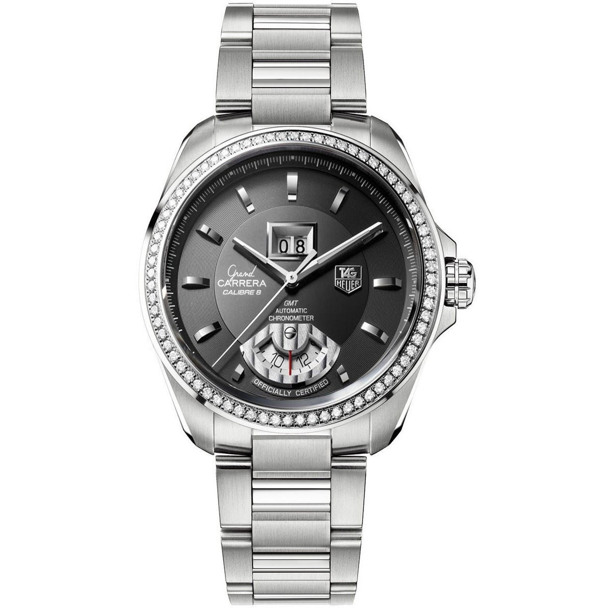 Tag Heuer Men's WAV5115.BA0901 Grand Carrera Stainless Steel Watch