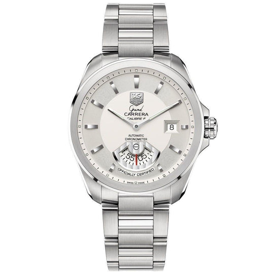 Tag Heuer Men's WAV511B.BA0900 Grand Carrera Automatic Stainless Steel Watch