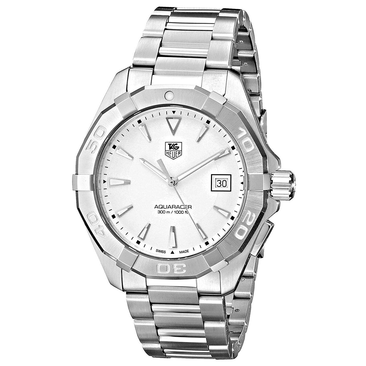 Tag Heuer Men&#39;s WAY1111.BA0910 Aquaracer Stainless Steel Watch