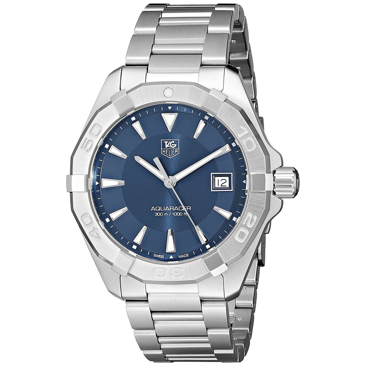 Tag Heuer Men&#39;s WAY1112.BA0910 Aquaracer Stainless Steel Watch