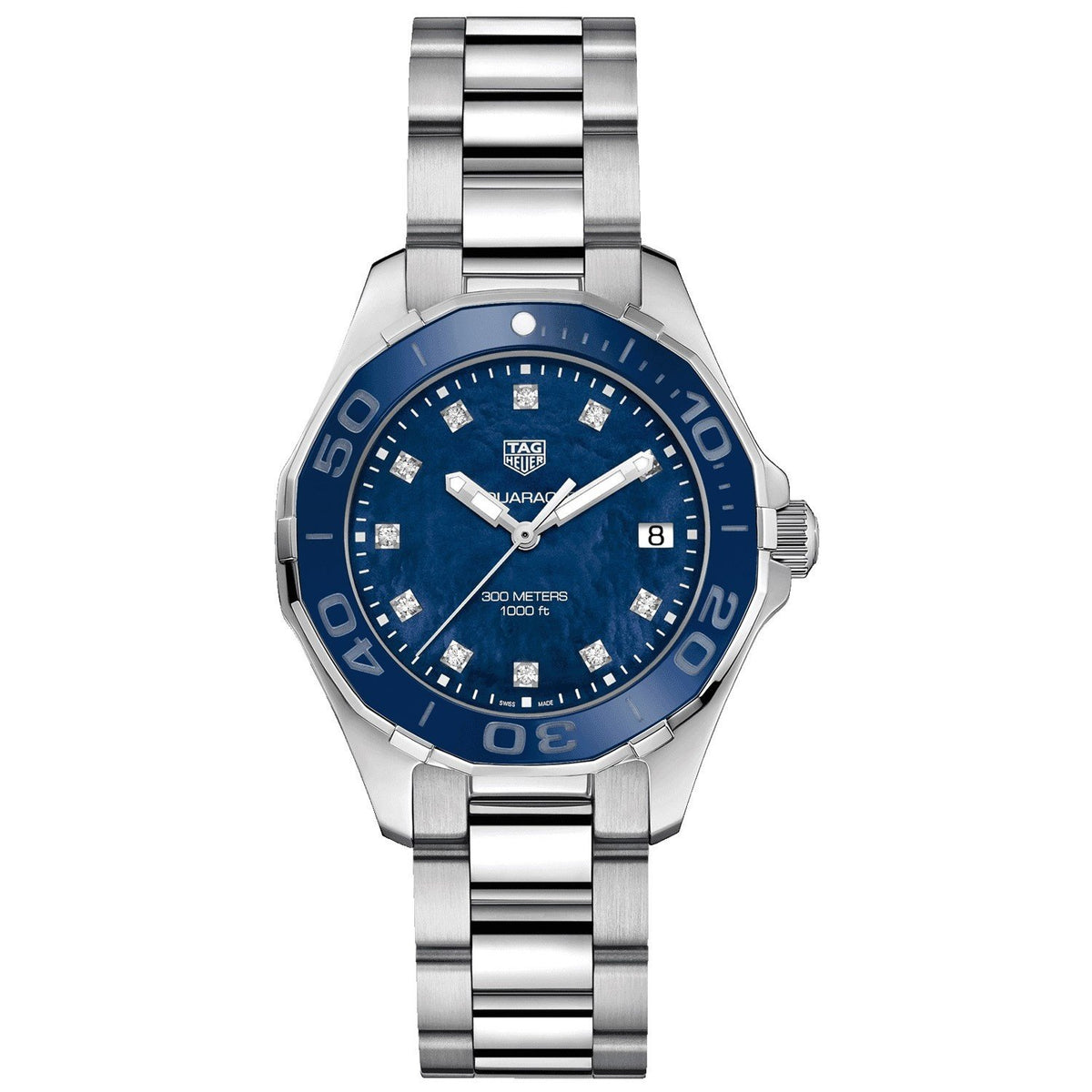 Tag Heuer Women's WAY131L.BA0748 Aquaracer Diamond Stainless Steel Watch