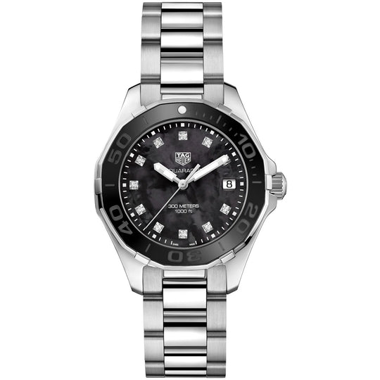 Tag Heuer Women's WAY131M.BA0748 Aquaracer Diamond Stainless Steel Watch