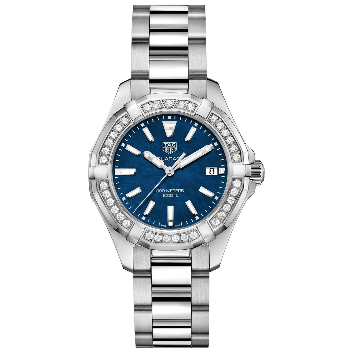 Tag Heuer Women's WAY131N.BA0748 Aquaracer Diamond Stainless Steel Watch