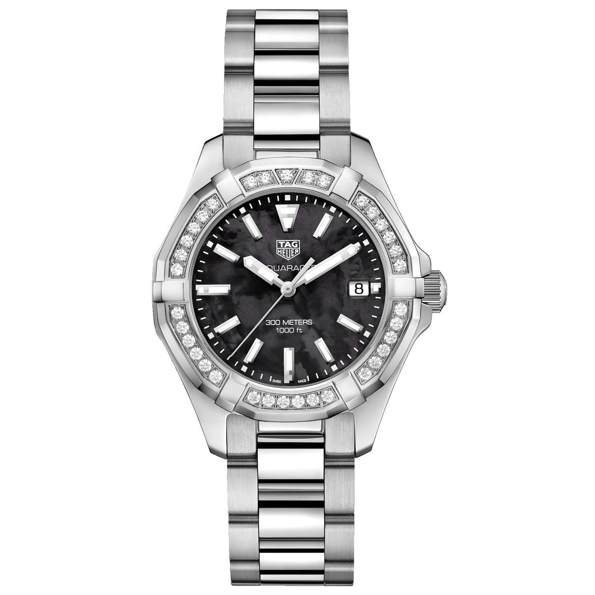 Tag Heuer Women's WAY131P.BA0748 Aquaracer Diamond Stainless Steel Watch