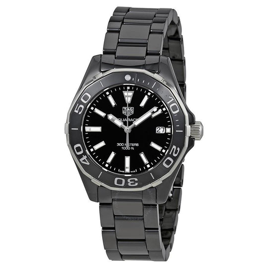 Tag Heuer Men's WAY1390.BH0716 Aquaracer Black Ceramic Watch