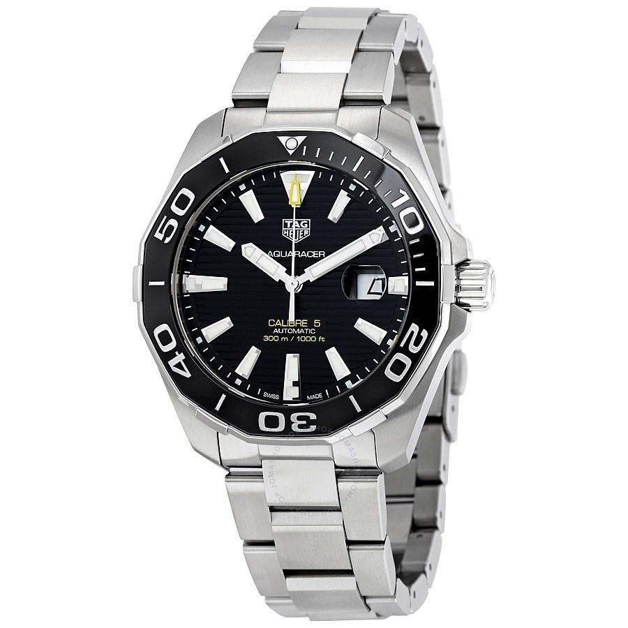 Tag Heuer Men&#39;s WAY201A.BA0927 Aquaracer Automatic Stainless Steel Watch