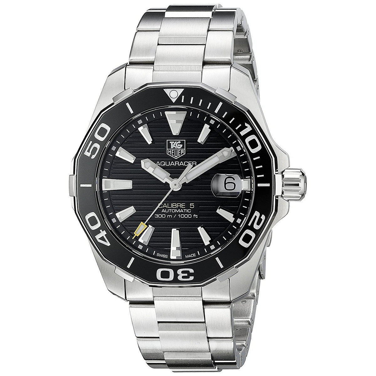 Tag Heuer Men&#39;s WAY211A.BA0928 Aquaracer Automatic Stainless Steel Watch