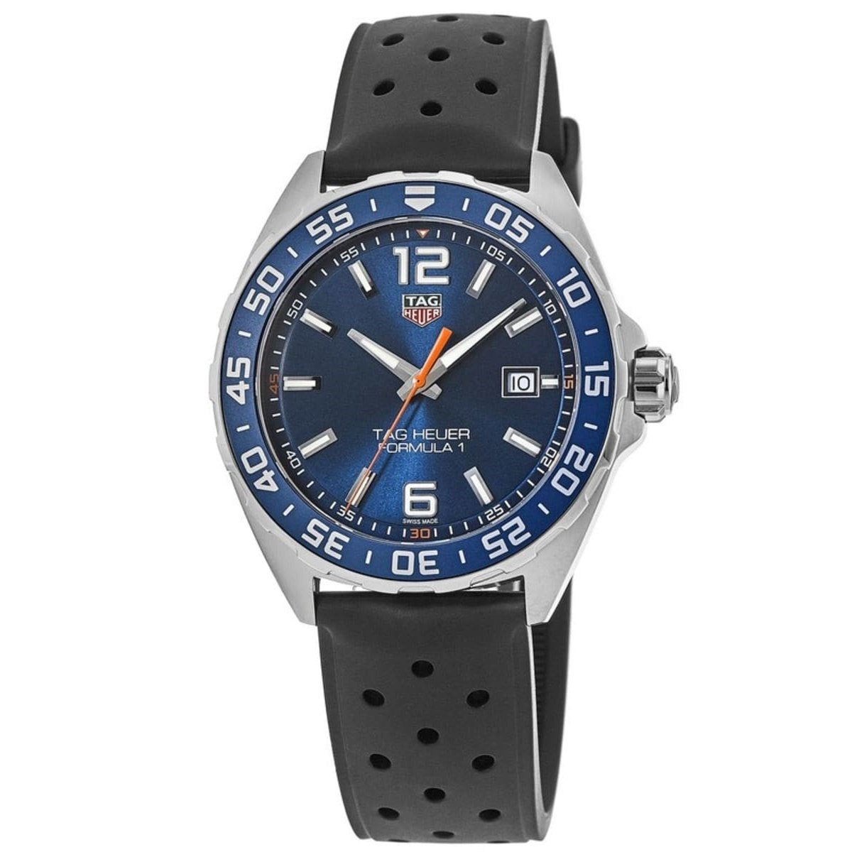 Tag Heuer Men's WAZ1010.FT8024 Formula 1 Black Rubber Watch
