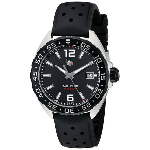 Tag Heuer Men's WAZ1110.FT8023 Formula One Black Rubber Watch