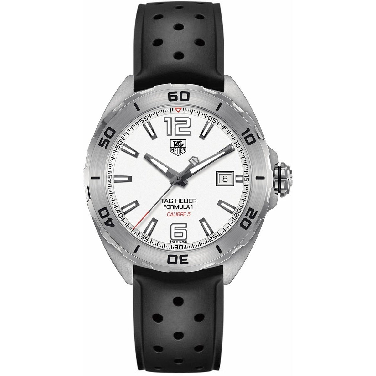 Tag Heuer Men's WAZ2114.FT8023 Formula 1 Black Rubber Watch