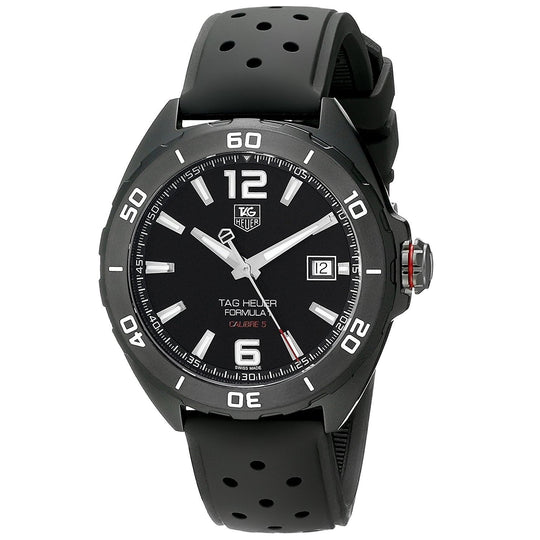 Tag Heuer Men's WAZ2115.FT8023 Formula 1 Automatic Black Rubber Watch