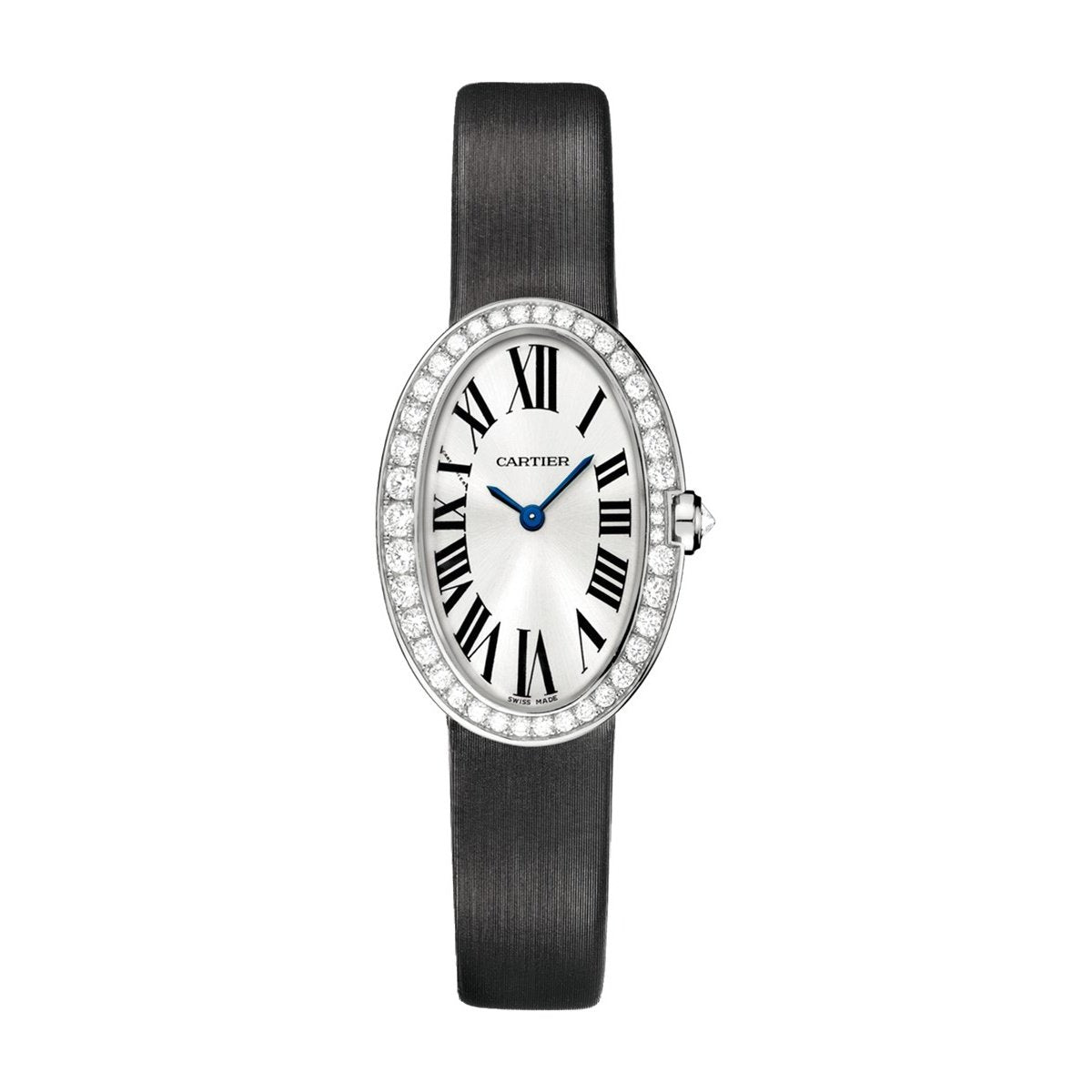 Cartier Women's WB520008 Baignoire Black Synthetic Watch