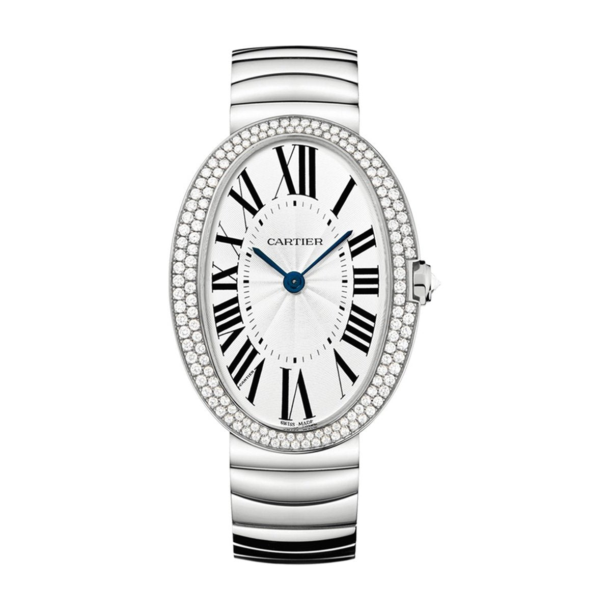 Cartier Women&#39;s WB520010 Baignoire Stainless Steel Watch