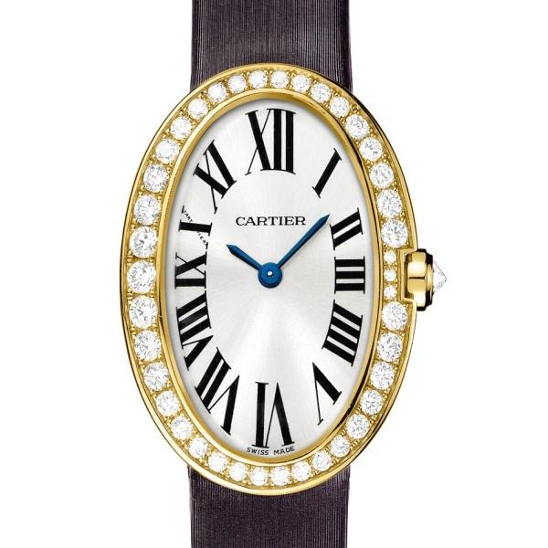 Cartier Women's WB520020 Baignoire Black Synthetic Watch