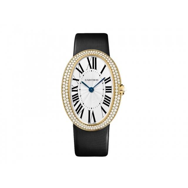 Cartier Women's WB520022 Baignoire Black Synthetic Watch