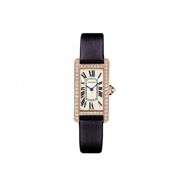Cartier Women's WB707931 Tank Blue Synthetic Watch