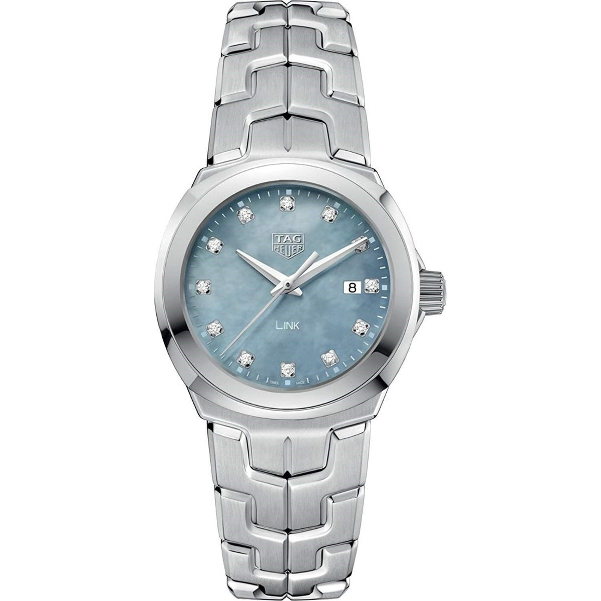 Tag Heuer Women's WBC1313.BA0600 Link Diamond Stainless Steel Watch