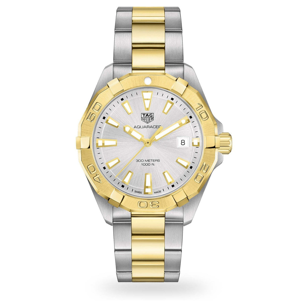 Tag Heuer Men's WBD1120.BB0930 Aquaracer Two-Tone Stainless Steel Watch
