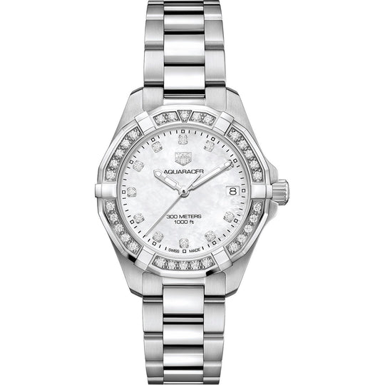 Tag Heuer Women's WBD1315.BA0740 Aquaracer Diamond Stainless Steel Watch