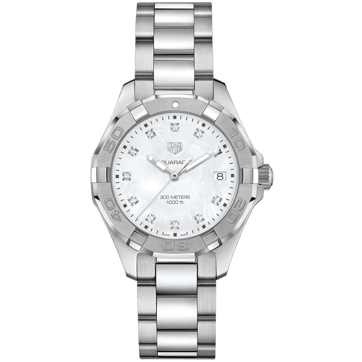 Tag Heuer Women&#39;s WBD131B.BA0748 Aquaracer Diamond Stainless Steel Watch