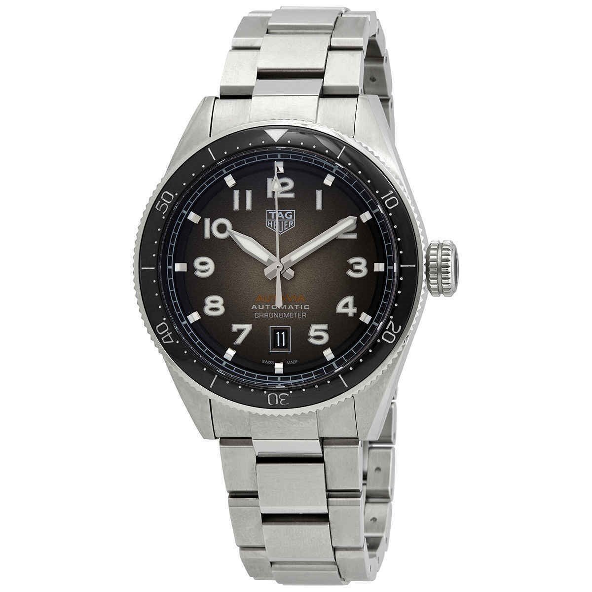 Tag Heuer Men&#39;s WBE5114.EB0173 Autavia Calibre 5 Stainless Steel Watch