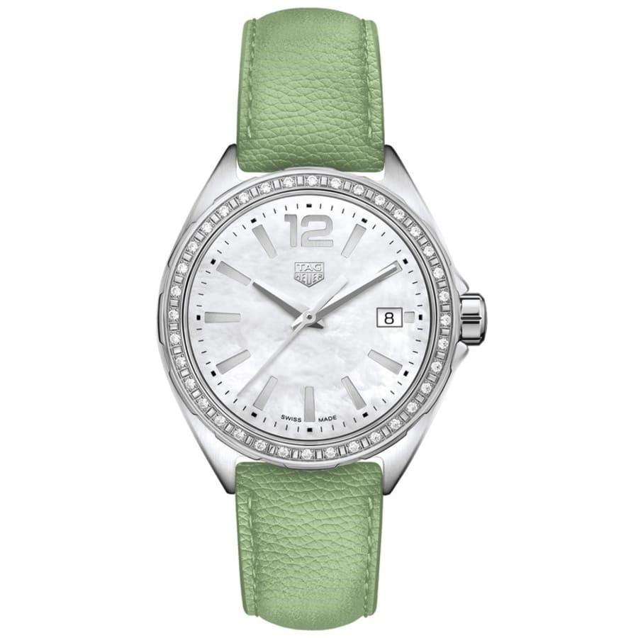 Tag Heuer Women's WBJ131A.FC8249 Formula 1 Green Leather Watch