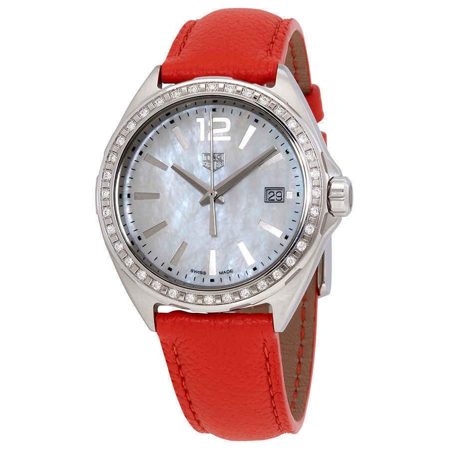 Tag Heuer Women's WBJ131A.FC8250 Formula 1 Orange Leather Watch