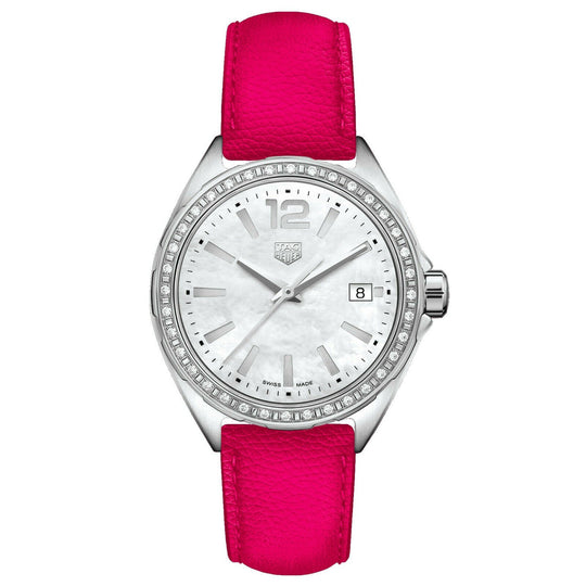 Tag Heuer Women's WBJ131A.FC8252 Formula 1 Pink Leather Watch