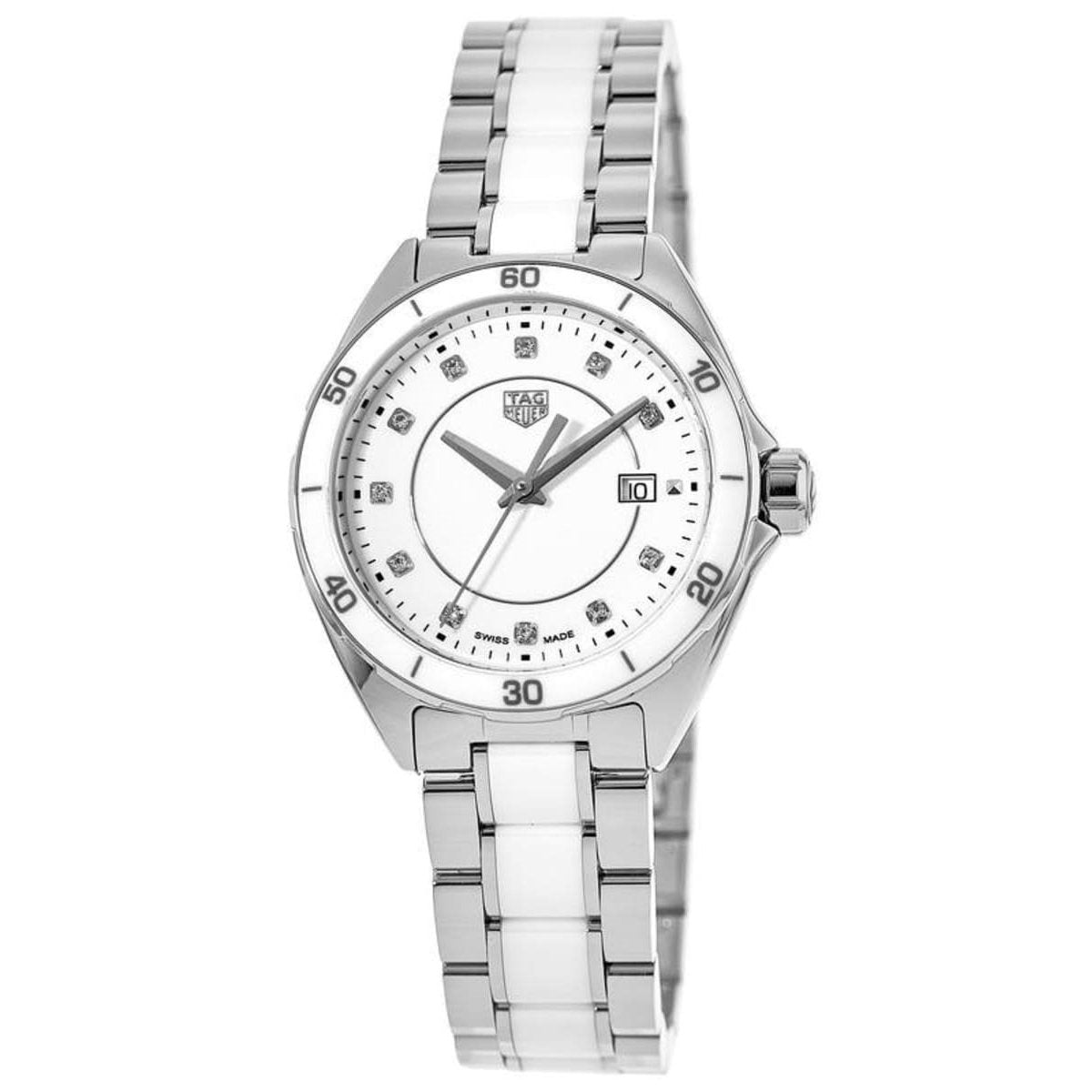 Tag Heuer Women's WBJ141AD.BA0974 Formula 1 Two-Tone Ceramic and Stainless Steel Watch