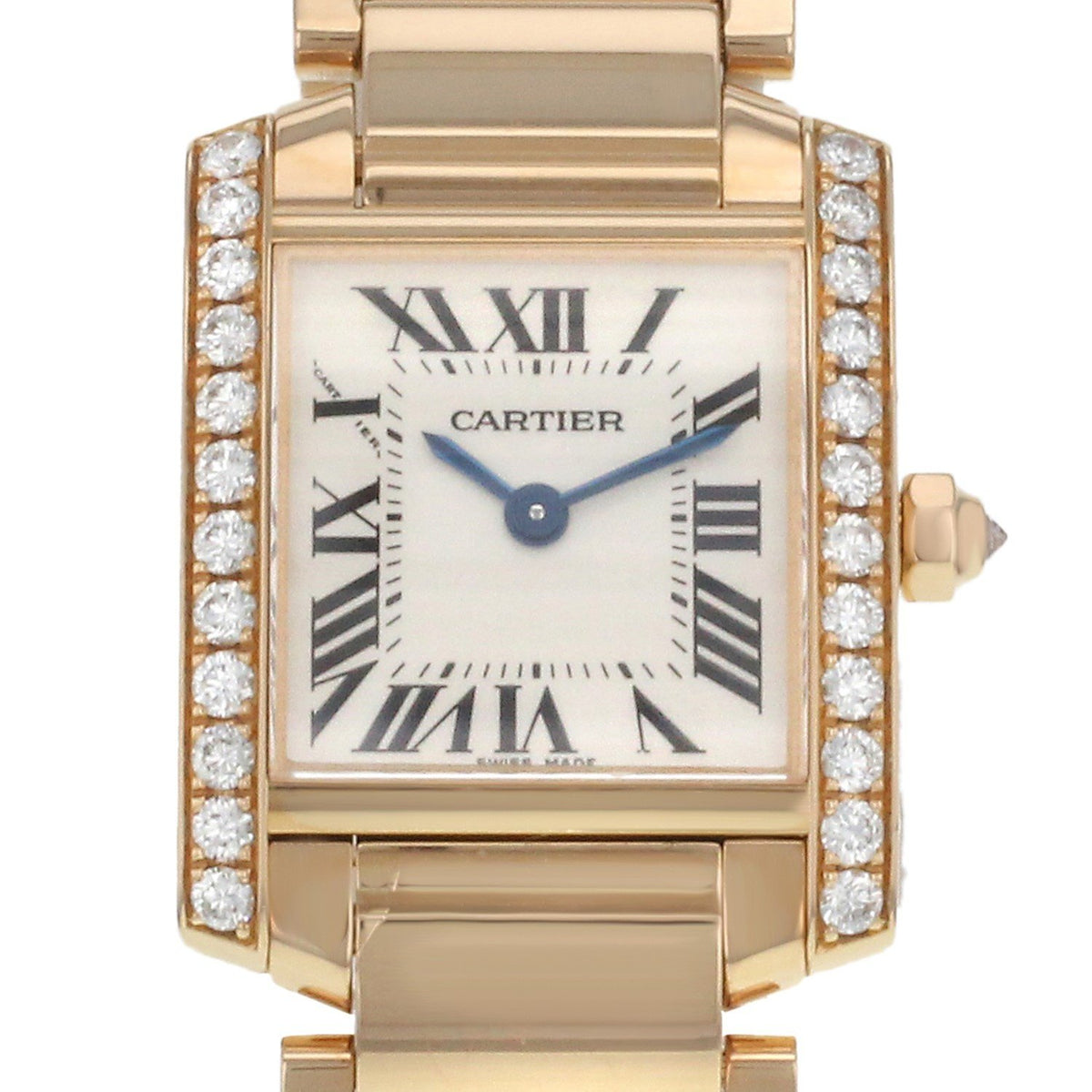 Cartier Women&#39;s WE10456H Tank Francaise 18kt Rose Gold 18kt Rose Gold Watch
