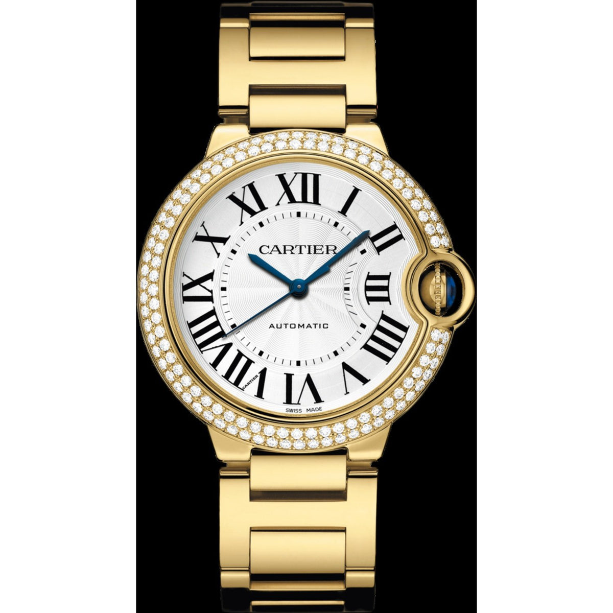 Cartier Women&#39;s WE9004Z3 Ballon Bleu Gold-Tone Stainless Steel Watch